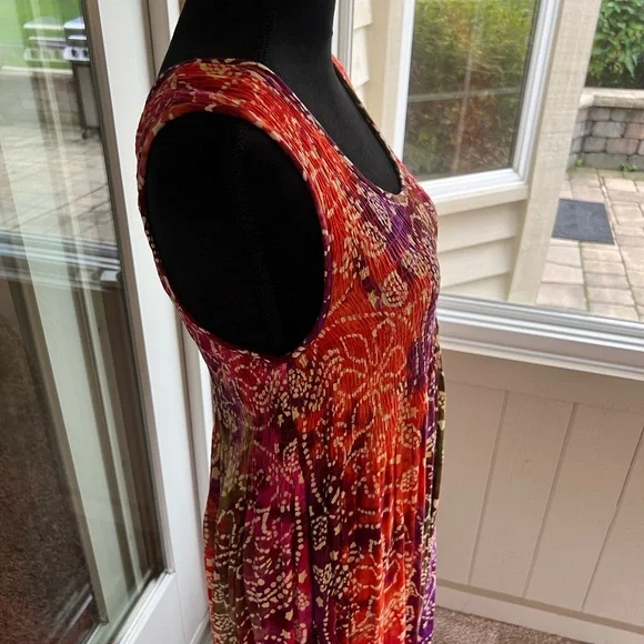 Noelle Multicolor Sleeveless Maxi Dress - Picture 5 of 8